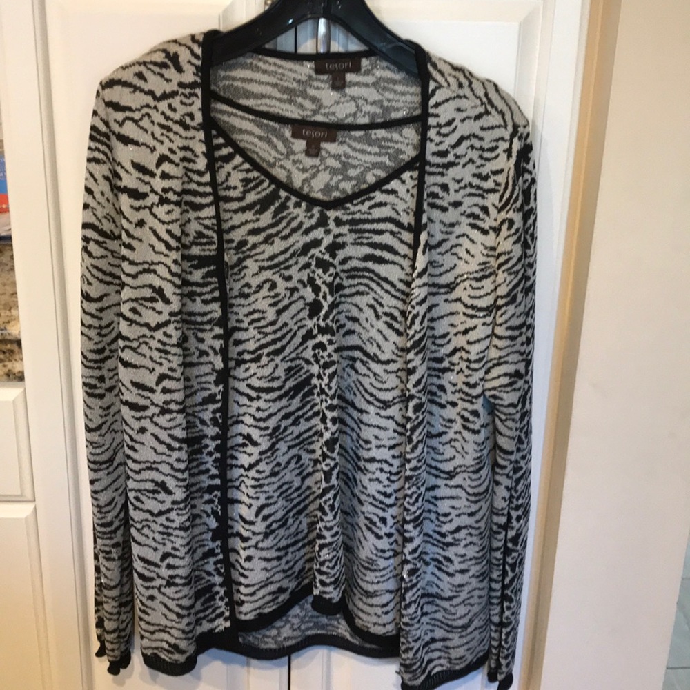 Tesori Cardigan/Cami Set